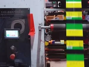 جهاز فحص قابل للنفخ عالي السرعة لضمان دقة الملصقات