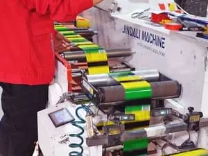 جهاز فحص قابل للنفخ عالي السرعة لضمان دقة الملصقات