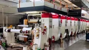 طباعة ملصقات ليبل حرارية هوت ميلت