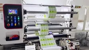 ماكينة تقطيع ليبلات شرنك سليف